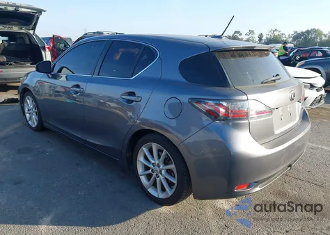 2012 Lexus Ct 200H Premium z USA, uszkodzony, nr VIN JTHKD5BHXC2079164